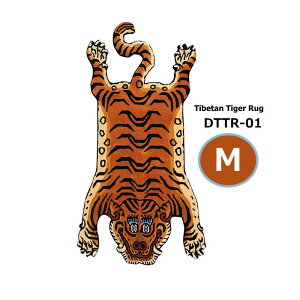 `x^ ^CK[O DTTR-01 MTCY Tibetan Tiger Rug Medium 75×130cm O   O~ J[ybg փ}bg g