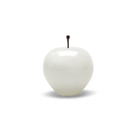オブジェ 置物 りんご マーブルアップル ホワイト ラージ Marble Apple White Large 置物 オブジェ 大理石 りんご 天然石 インテリア ペーパーウェイト