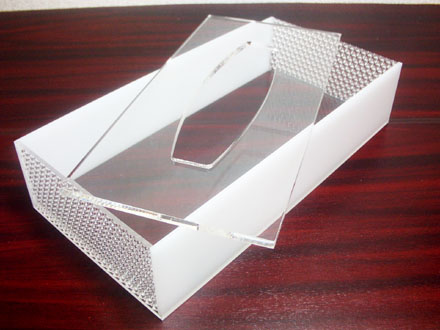 acrylic tissue box 特価キャンペーン 【待望★】 acty ティッシュボックス ホワイト ティッシュケース
