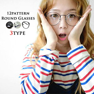 [ 12p^[ۃKl Round Glasses TOX