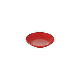 エンテック ENTEC メラミン シンプル食器 丸皿12 SP-23R 赤 【品番】RMLK901