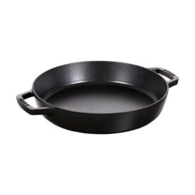 ストウブ(Staub) 40511 073 0 Frying Pan with Two Handles Cast Iron Black 34 cm