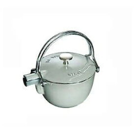 【店内全品ポイント5倍〜10倍】STAUB ティーポット グレー 40509-420 【品番】RST4405 ストウブ フランス