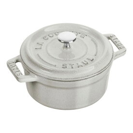 【店内全品ポイント5倍〜10倍】STAUB ピコ・ココット ラウンド 16cm カンパーニュ ストウブ 品番：RSTH003 フランス