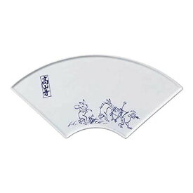 遠藤商事 イングレ 高山寺扇型 焼物皿 AZ163-08 品番：RYKF201