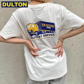 DULTON ダルトン Tシャツ デリバリー サービス L ホワイト (品番：T22-0481L/WT) DULTON T-SHIRT D.SERVICE L WHITE ダルトン インダストリアル アメリカン ヴィンテージ 男前