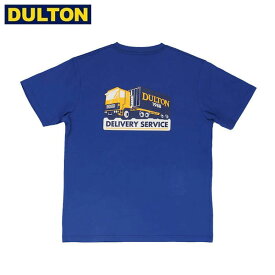 DULTON ダルトン Tシャツ デリバリー サービス XL ブルー (品番：T22-0483XL/BL) DULTON T-SHIRT D.SERVICE XL BLUE ダルトン インダストリアル アメリカン ヴィンテージ 男前