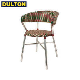 【店内全品ポイント5倍〜10倍】DULTON Aluminum roundish chair Red/Green ガーデンチェア 【品番：F19-0001RD/GN】 ダルトン インダストリアル アメリカン ヴィンテージ 男前