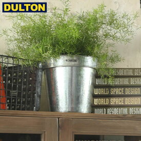 【長期欠品中につき、入荷次第の予約販売】DULTON GALVANIZED POT COVER 22 (品番：K865-1095-22) ダルトン インダストリアル アメリカン ヴィンテージ 男前 ガルバナイズド ポットカバー 22