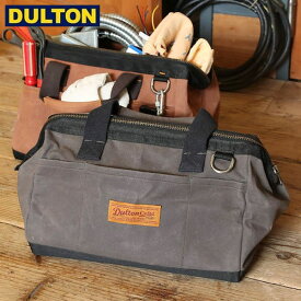 DULTON ワックス キャンバス ツール バッグ オリーブ WAX CANVAS TOOL BAG OLIVE (品番：T21-0337OV) ダルトン インダストリアル アメリカン ヴィンテージ 男前