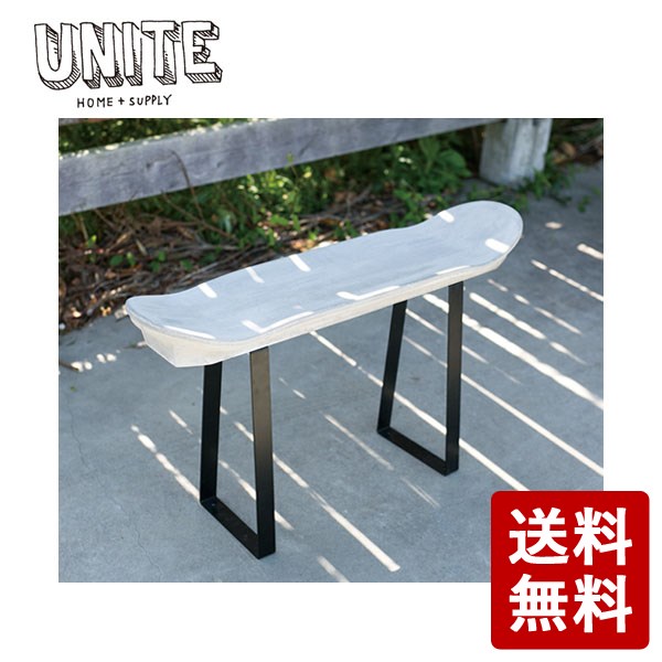 【全品P5〜10倍】UNITE TABLE DECK テーブル ベンチ スケートデッキ風 EXF-UNITE-TBD-UH