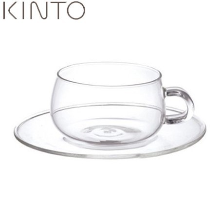 【P10倍】KINTO UNITEA カップ  ソーサー ガラス 8330 キントー ユニティ | neut PLOTS