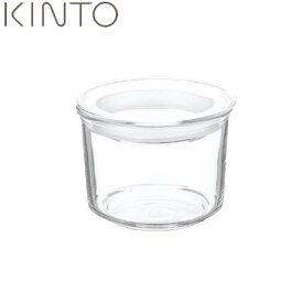 【店内全品ポイント5倍〜10倍】KINTO CAST ガラスリッドキャニスター M 浅型 8481 キントー キャスト