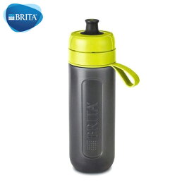 【店内全品ポイント5倍〜10倍】BRITA 携帯用浄水ボトル 600ml アクティブ ライム マイクロディスクフィルター1個付 ボトル型浄水器 ブリタ