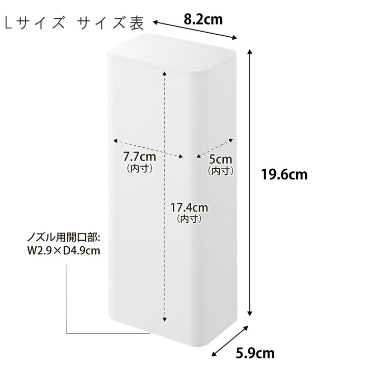 楽天市場】( マグネットバスルーム詰替えパウチディスペンサー 収納 