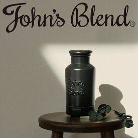 【8％OFFクーポン】( セラミック アロマ ディフューザー ジョンズブレンド ) John's Blend 黒 ブラック 卓上 芳香 アロマオイル アロマウォーター 対応 フレグランス シンプル LED おしゃれ タイマー ホワイトムスク 機械