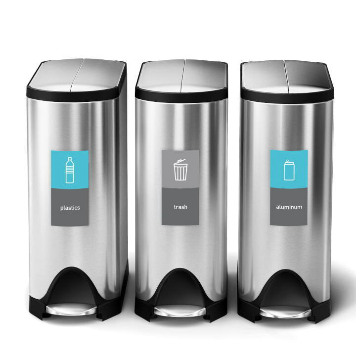 楽天市場】正規品 シンプルヒューマン simplehuman 分別バタフライ 
