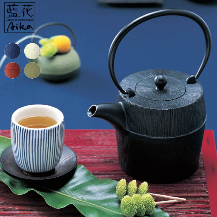 楽天市場】【特典付】( 藍花 aika 南部鉄器 鉄急須 朝日 ) 正規品 