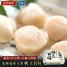 北海道産 冷凍帆立貝柱 ホタテ 貝柱 生食 お造り用 お刺身用 冷凍 ほたて 帆立 グルメ ギフト 天然 肉厚 お弁当 料理 簡単 うま煮 炊き込みご飯 栄養 タンパク質 水煮缶 前菜 ビタミン 1kg プレゼント ギフト 内祝い 非常食 備蓄