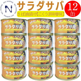 【※エントリーで必ず10倍ポイント進呈】さば缶詰 木の屋 石巻 サラダサバ こくうま味噌味 170g 12缶 鯖缶
