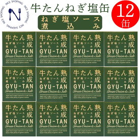 【※エントリーで必ず10倍ポイント進呈】木の屋石巻水産 牛たん ねぎ塩ソース煮込み まとめ買い おかず 酒の肴 贈り物 お取り寄せ トピック おつまみ まとめがい 缶詰 備蓄用 地震 対策キャンプ 弁当 長期保存 母の日 父の日 プレゼント ギフト 内祝い 170g×12缶