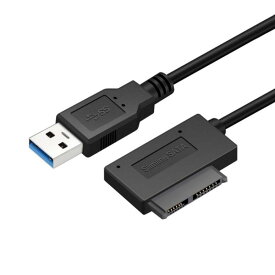 CHENYANG CY USB 3.0 - 7+6 13ピン スリムライン SATA ケーブルアダプター ノートパソコン CD DVD ROM 光学ドライブ用