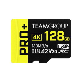 Team microSDXCカード UHS-1 U3 V30 A2 読込み160MB/s 書込み90MB/s Switch動作確認済み 日本国内10年正規