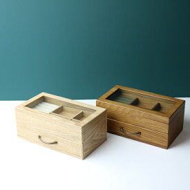 [ ナチュラリー ジュエル ボックス ]木製 ジュエリーボックス アクセサリーボックス アクセサリー 救急箱 収納 アクセサリーケース ピアス リング ネックレス 時計 収納ケース ナチュラル