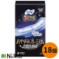 unicharm(ユニ・チャーム)　ソフィ 超熟睡 おやすみプレミアム極厚420　特に多い夜用 羽つき42cm（10枚入…