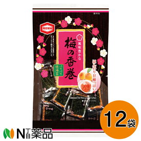 亀田製菓 梅の香巻 16枚×12袋【送料無料】