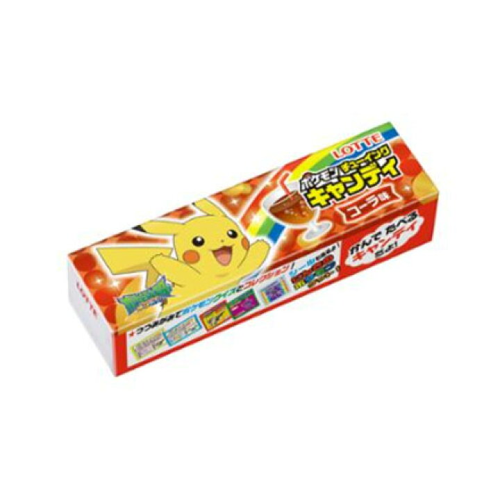 楽天市場 メール便送料無料 ロッテ ポケモンチューイングキャンディ 5枚 個 N丁目薬品