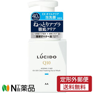 【定形外郵便】マンダム LUCIDO(ルシード) EXオイルクリア泡洗顔 (150ml) <洗顔料 ねっとりアブラ 頑固なベタつき>