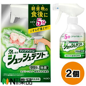 花王 ディープクリーン シュッシュデント 本体 (270ml) 1個 <部分入れ歯用洗浄剤>【送料無料】