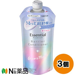 ԉ Essential(GbZV) v~A 邨oA RfBVi[ OECXg ߂p (340ml) 3Zbg _[WCy^z
