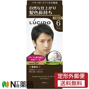 �y��`�O�X�ցz�}���_�� LUCIDO(���V�[�h) �����v�b�V���P�A�J���[ 6 �_�[�N�u���E�� (50g+50g) 1�� ���������߁@�w�A�J���[���y��򕔊O�i�z