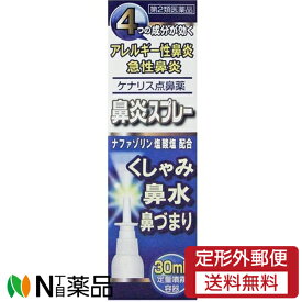 【第2類医薬品】【定形外郵便】奥田製薬 ケナリス点鼻薬 30ml ＜鼻炎薬・鼻炎スプレー＞