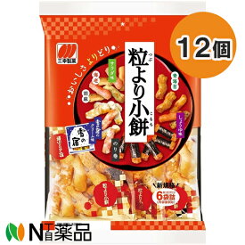 【送料無料】三幸製菓 粒より小餅 80g (6袋入) 12個セット