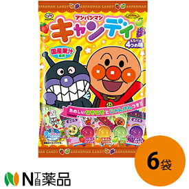 不二家 アンパンマンキャンディ 93g（個装紙込み）入×6袋セット【送料無料】