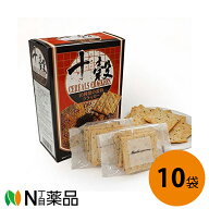 前田製菓　前田　10種類の穀物クラッカー(5枚入り6P×10個)＜クラッカー　穀物の風味が香ばしいクラッカ…