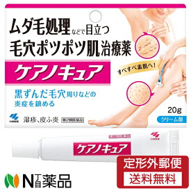 【第2類医薬品】【定形外郵便】小林製薬 ケアノキュア (20g) ＜ムダ毛処理などで目立つ毛穴ポツポツ肌治療薬　セルフメディケーション税制対象＞