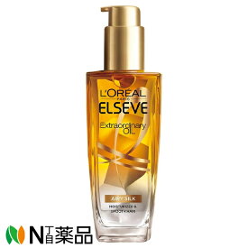 日本ロレアル L'Oreal Paris(ロレアルパリ) ELSEVE(エルセーヴ) エクストラオーディナリー ヘアオイル エアリーシルク (100ml) ＜ダメージケア　ホワイトフローラルブーケの香り　洗い流さないトリートメント　まとまる髪に＞【小型】