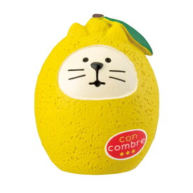 DECOLE デコレ concombre コンコンブル フルーツ猫だるま レモン 置物 ファッション 小物 雑貨 グッズ