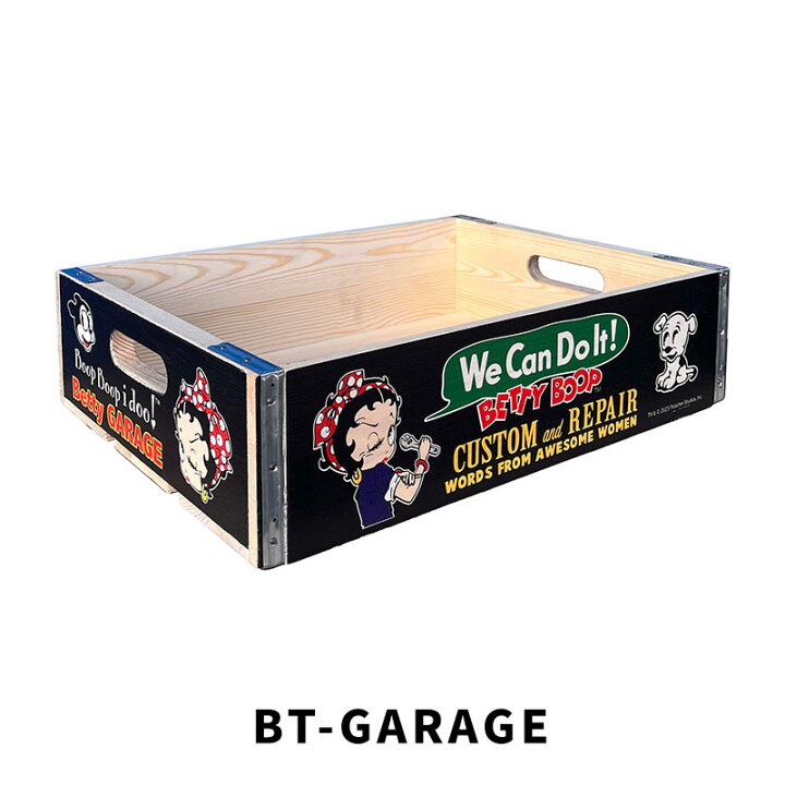 楽天市場】ウッドクレート WOODEN CRATE ベティちゃん ベティブープ 