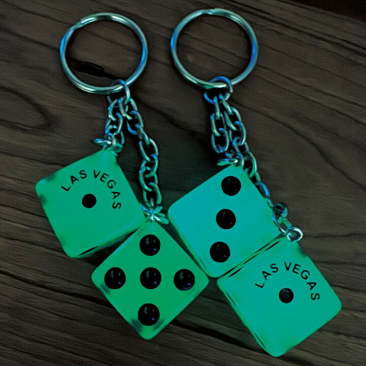 楽天市場】TWIN DICE KEYRING ツイン ダイス キーリング Las Vegas 