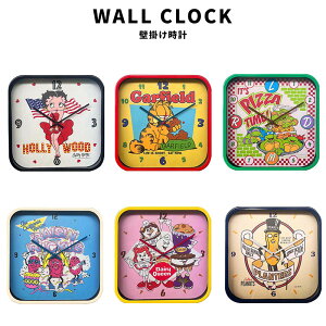 WALL CLOCK Ǌ| v xeB xeBu[v Betty Boop GARFIELD K[tB[h L Mutant Turtles ^[gY T RAISIN [Y SOFTCREAM PEANUT g K[W rO Q Lb` CeA 