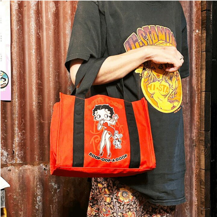 楽天市場】SQUARE MINI TOTE BAG スクエア ミニ トートバッグ ベティ 