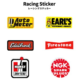 Autometer I[g[^[ A[Y EARL'S Edelbrock G[fubN Firestone t@CXg[ HURST SHIFTERS n[XgVt^[Y NGK Racing Sticker ϐ [VO XebJ[ V[ fR[V 