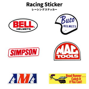 BELL HELMETS xEwbc Buco uR SIMPSON Vv\ MAC TOOLS }bNc[Y AMA Road Runner [hi[ Racing Sticker ϐ [VO XebJ[ V[ fR[V AJ AJ