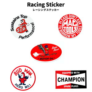 STP OIL IC STP} MAC TOOLS }bNc[Y Road Runner [hi[ Budweiser BUD MAN oh} CHAMPION `sI Racing Sticker ϐ [VO XebJ[ V[ fR[V AJ A