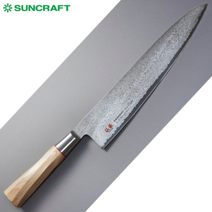 楽天市場】【日本製】 サンクラフト 仙蔵 シェフナイフ 240mm TO 
